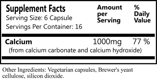 Cal II 250 Capsules