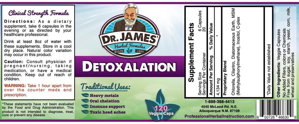 Detoxalation for Toxin Clearing