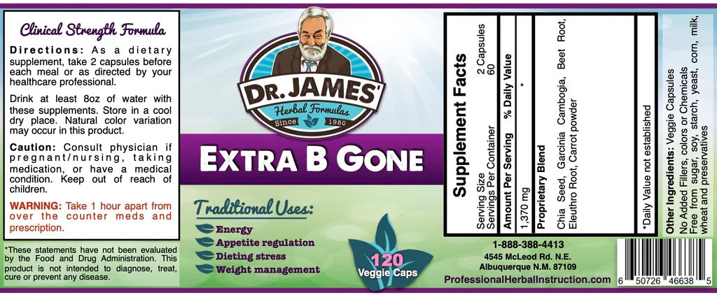 Extra-B-Gone for Natural Weight Management
