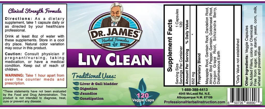 Liv Clean for Liver cleansing