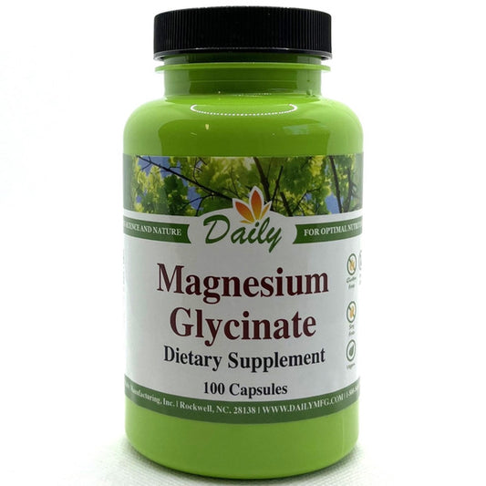 Magnesium Glycinate 100 Capsules