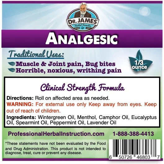 Analgesic 1/3 oz