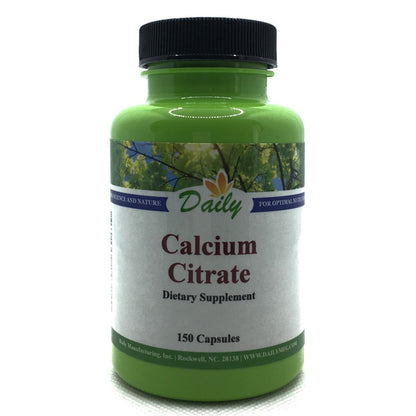 Calcium Citrate 150 capsules