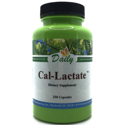 Calcium Lactate Reams Original 250 Capsules