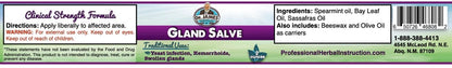 Gland Salve 2 oz