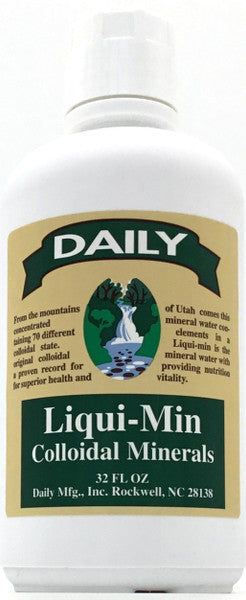 Liqui-Min (Ionized, Liquid Colloidal Minerals) 32 Fl Ounce