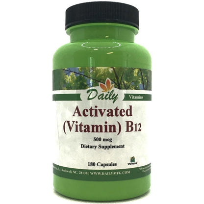 B12 Activated vitamin 180 capsules